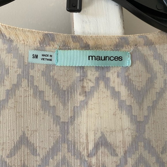 ✨Beaded/Sheer Kimono from Maurice’s✨ - Picture 2 of 3